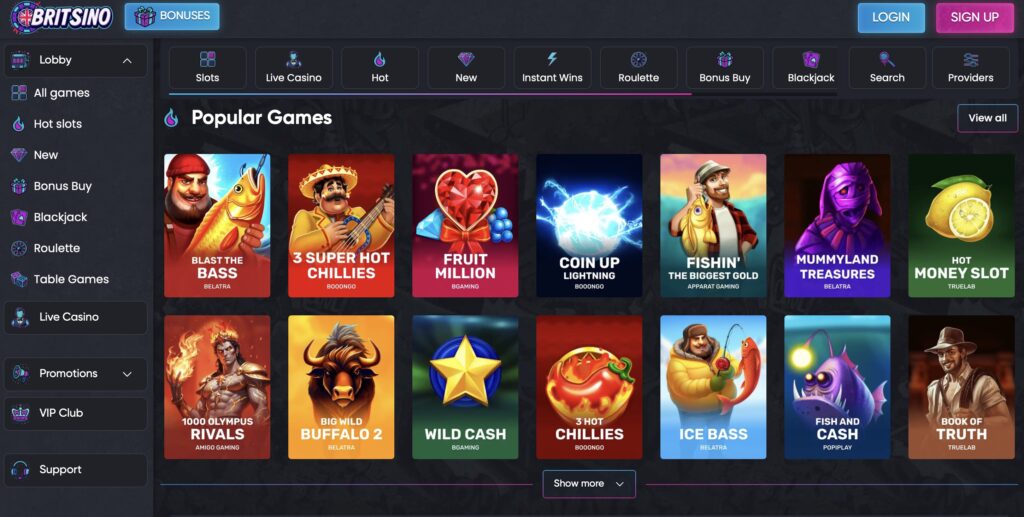New Buy Feature Slots